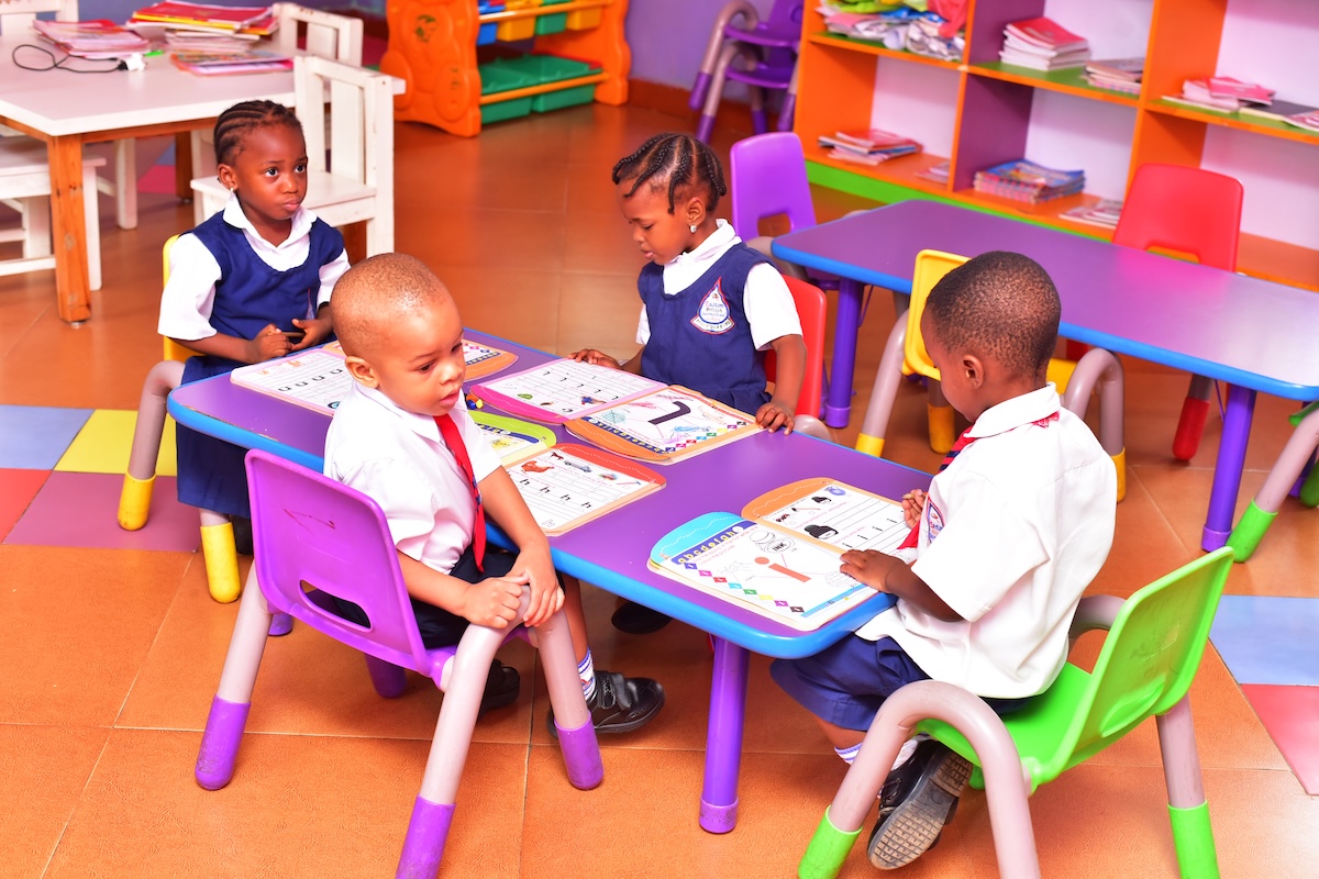 Students gathered at Euston during admissions orientation